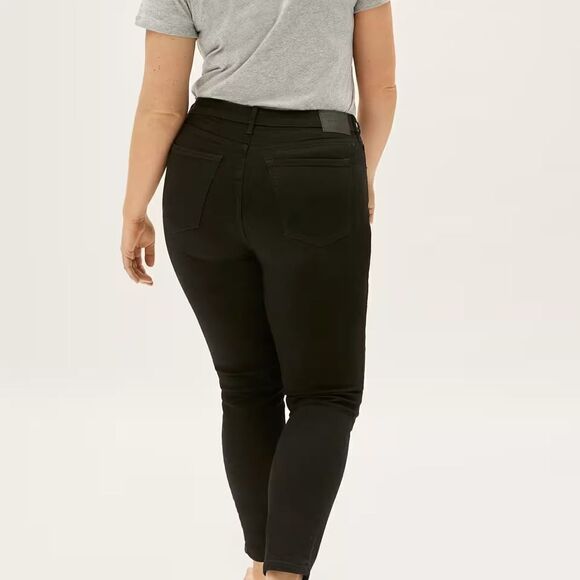 Everlane NWT The Curvy Authentic Stretch High-Rise Skinny Jean black - Picture 4 of 10